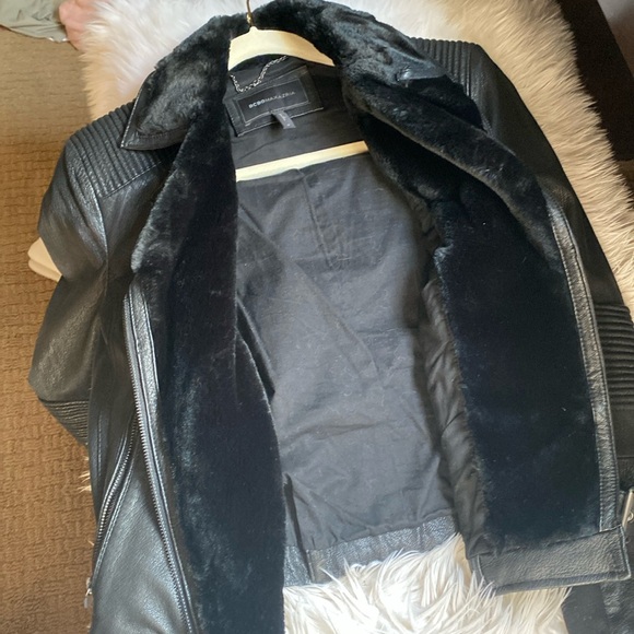 BCBG Maxazria leather jacket - Picture 2 of 16